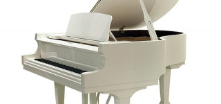 кабинетный рояль белый