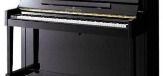 Пианино черное полированное