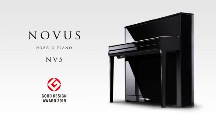 Гибридное пианино Kawai Novus NV5 выиграло премию Good Design Award 2019