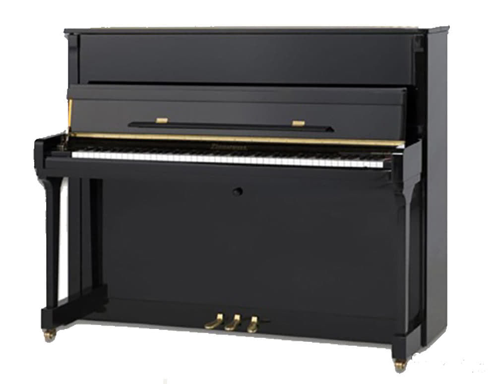 Пианино черное полированное